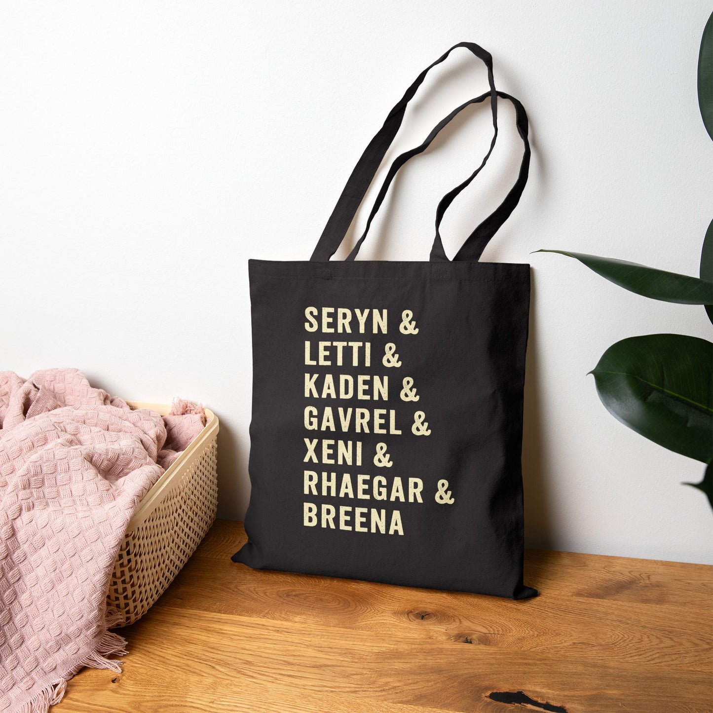 Midst Fall Favorite Characters Tote Bag