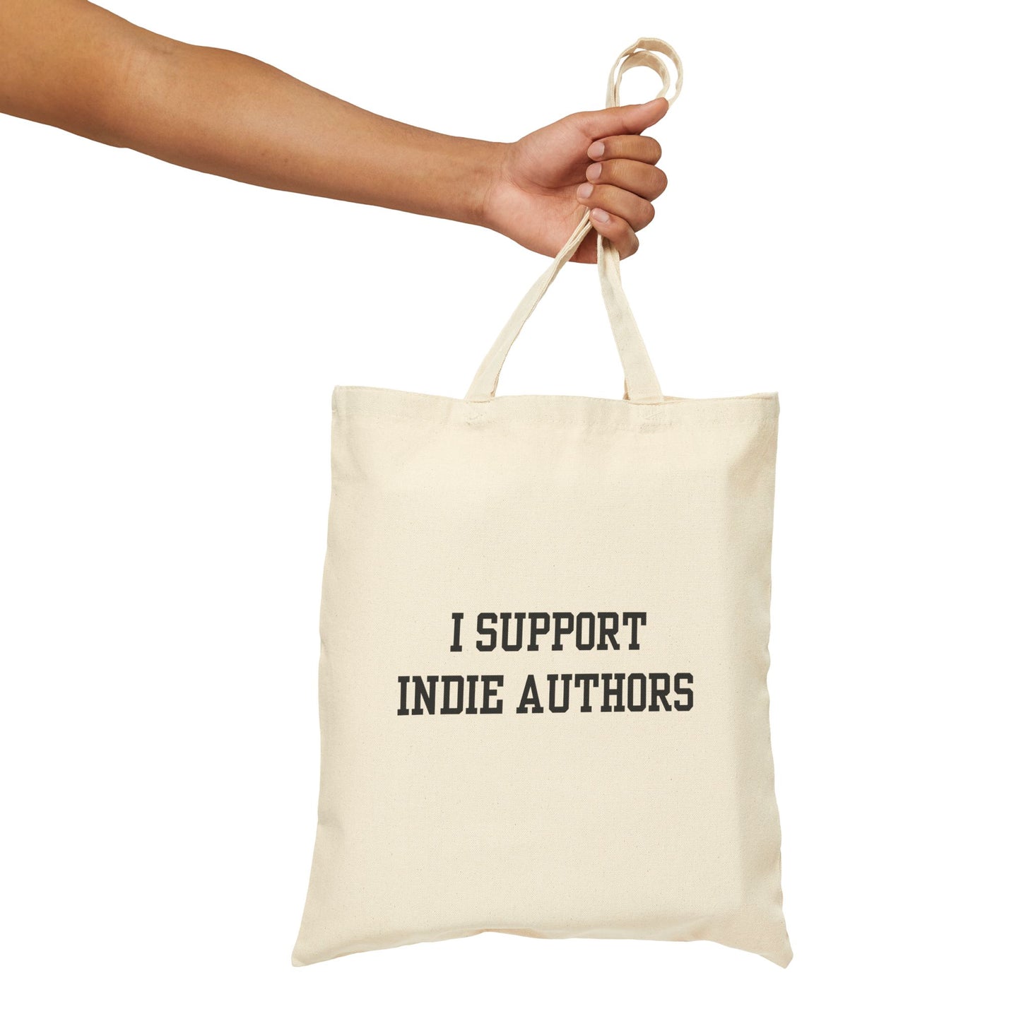 Indie Author Support Canvas Tote