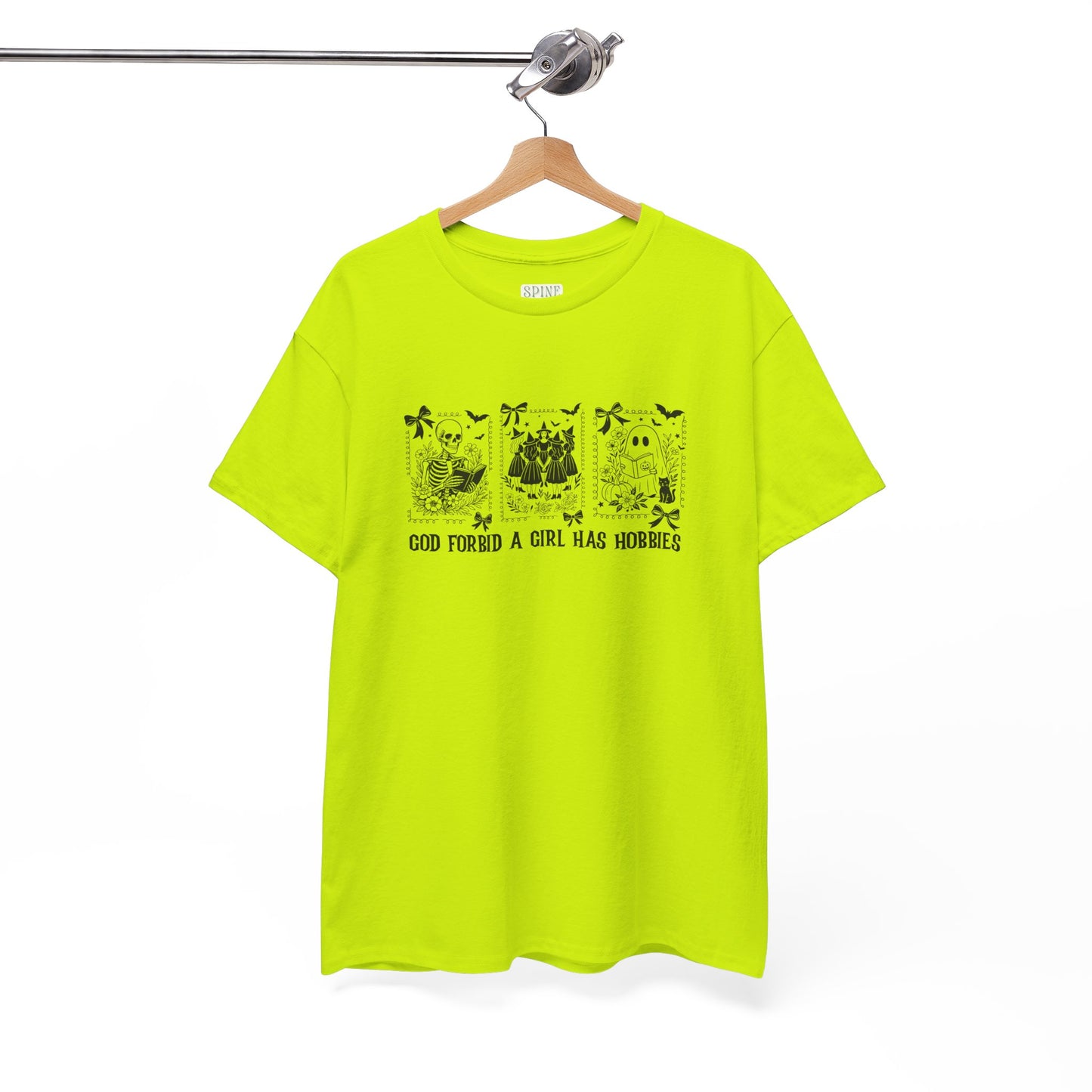 Girl Hobbies Spooky Book Tee