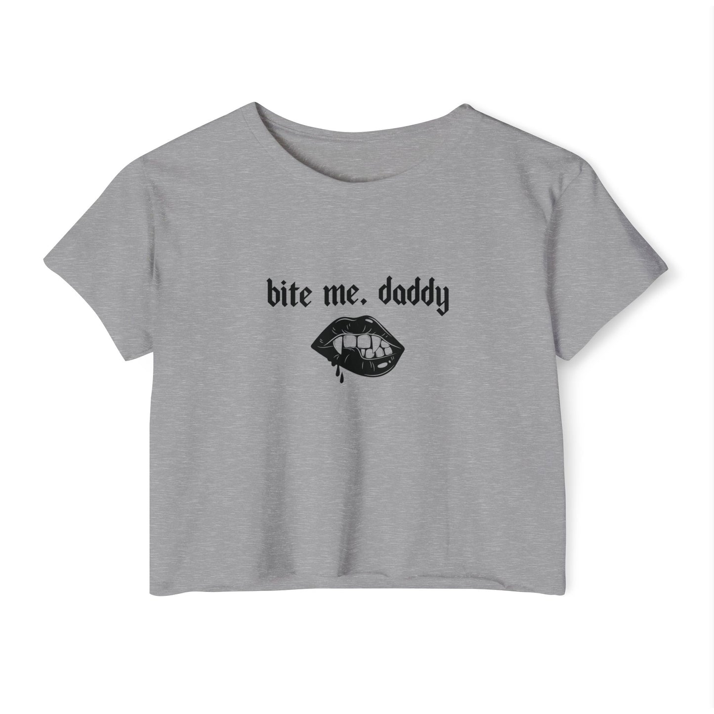 Bite Me Daddy Crop Top