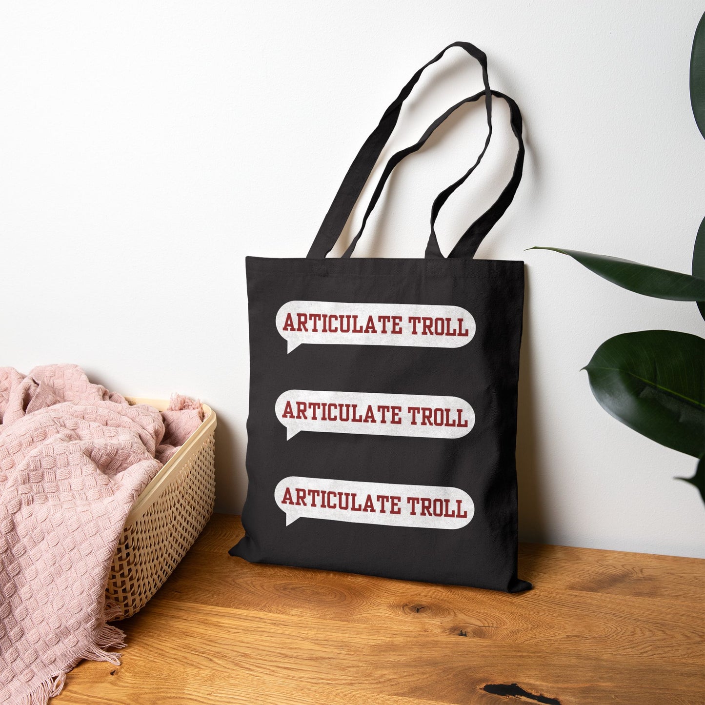 Articulate Troll Tote