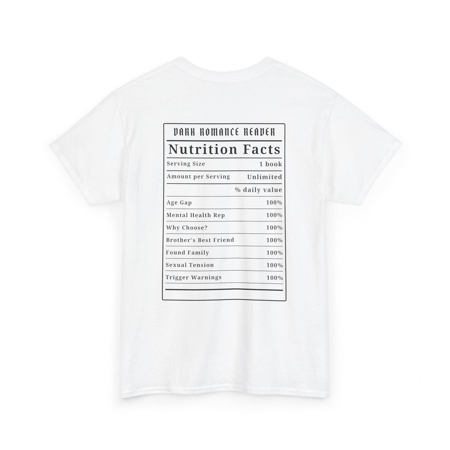 Dark Romance Reader Tee