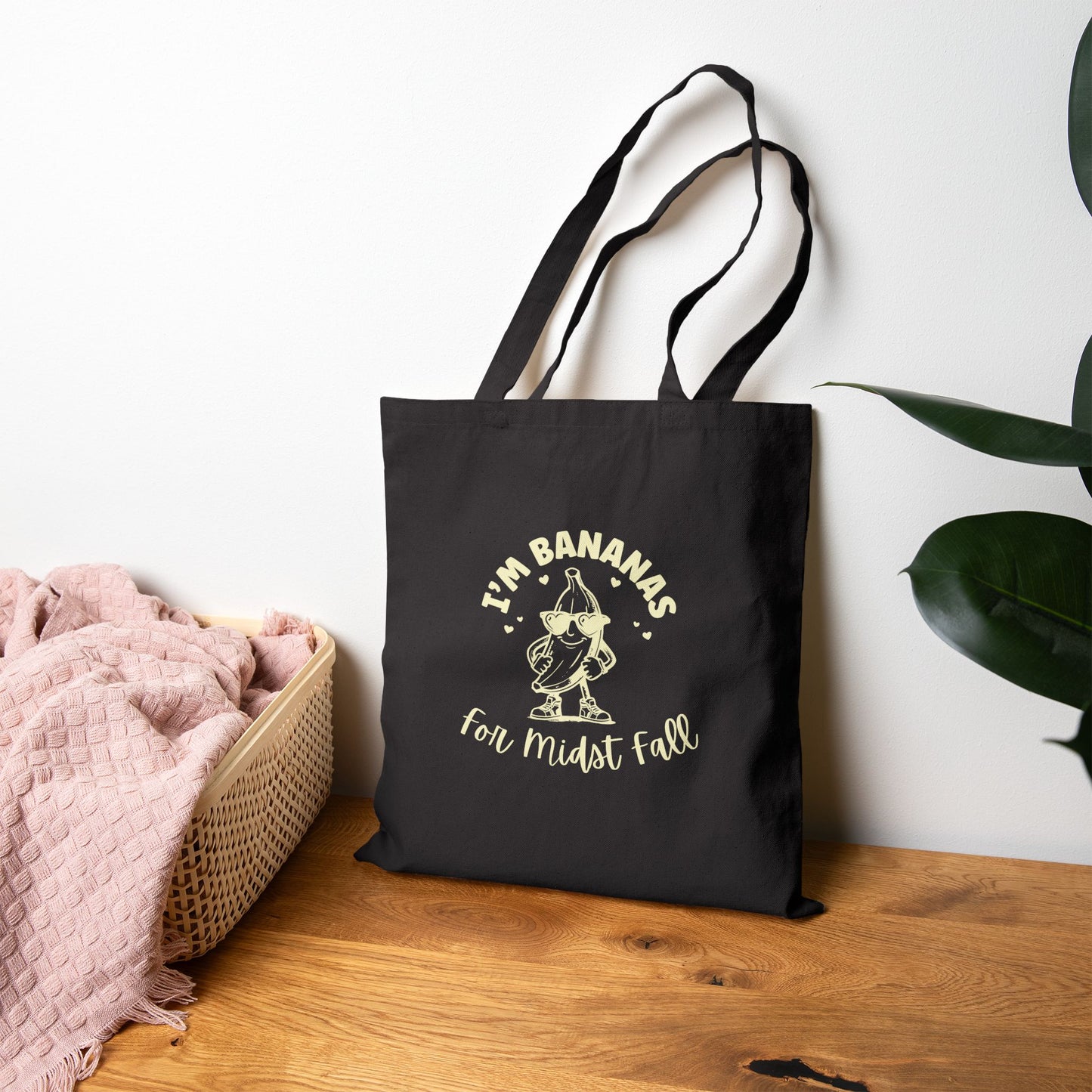 Bananas For Midst Fall Tote Bag