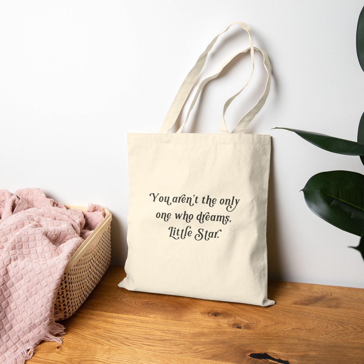 Little Star Who Dreams Tote Bag