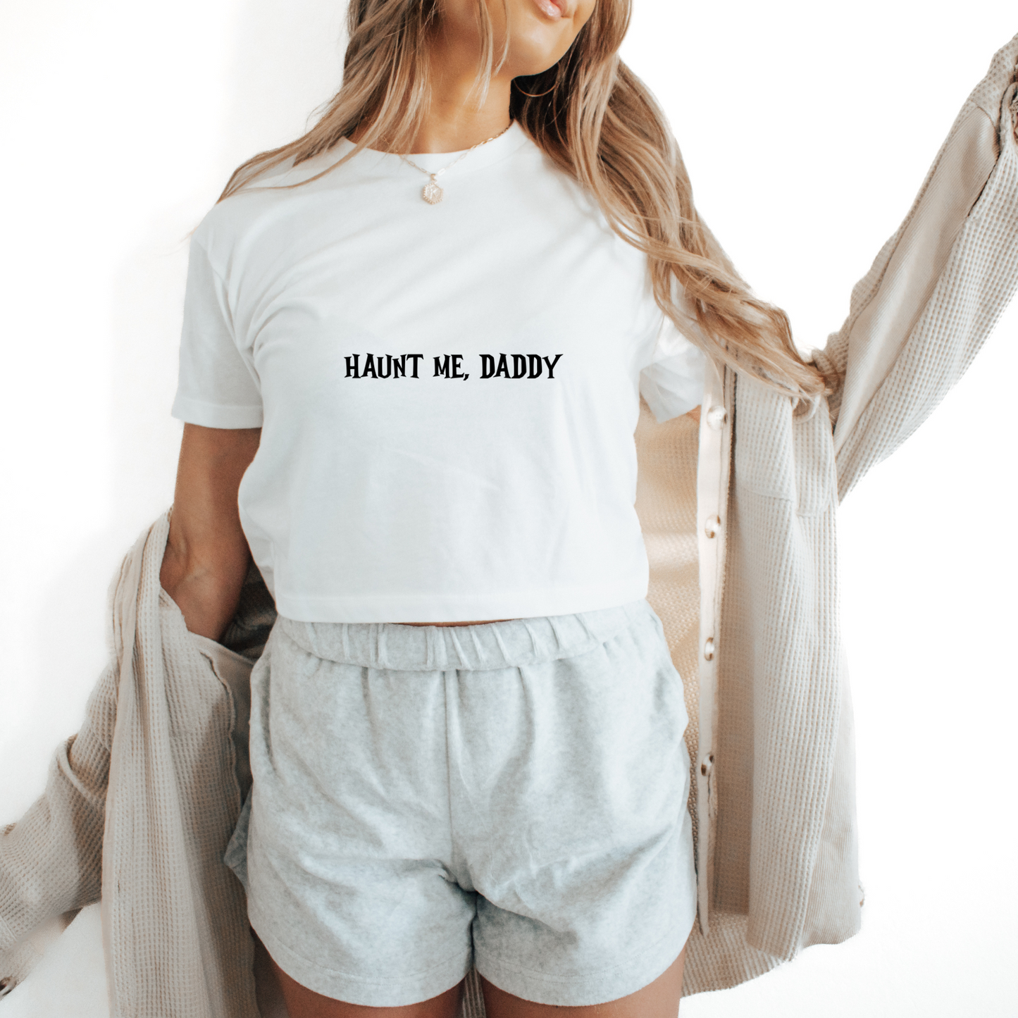 Haunt Me Crop Top