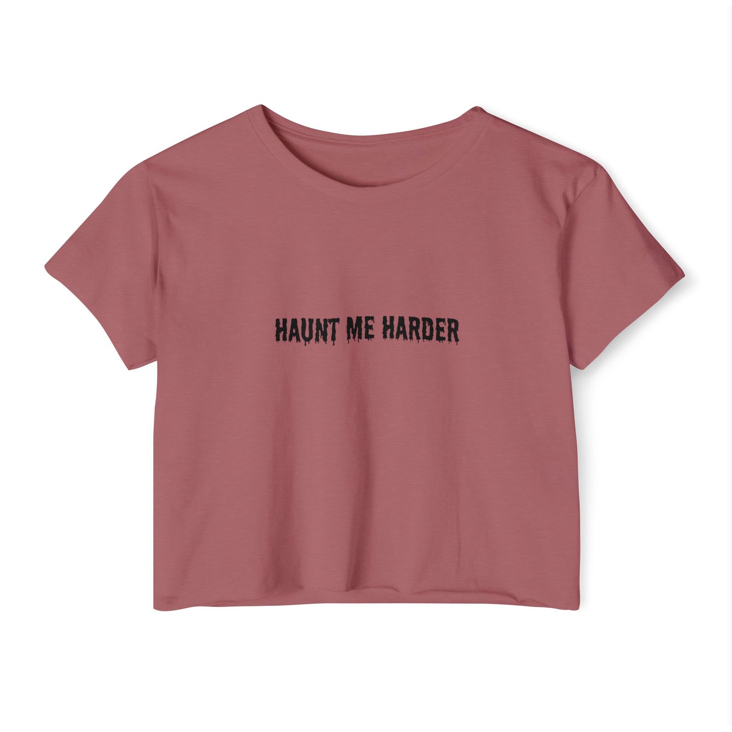 Haunt Me Harder Crop Top