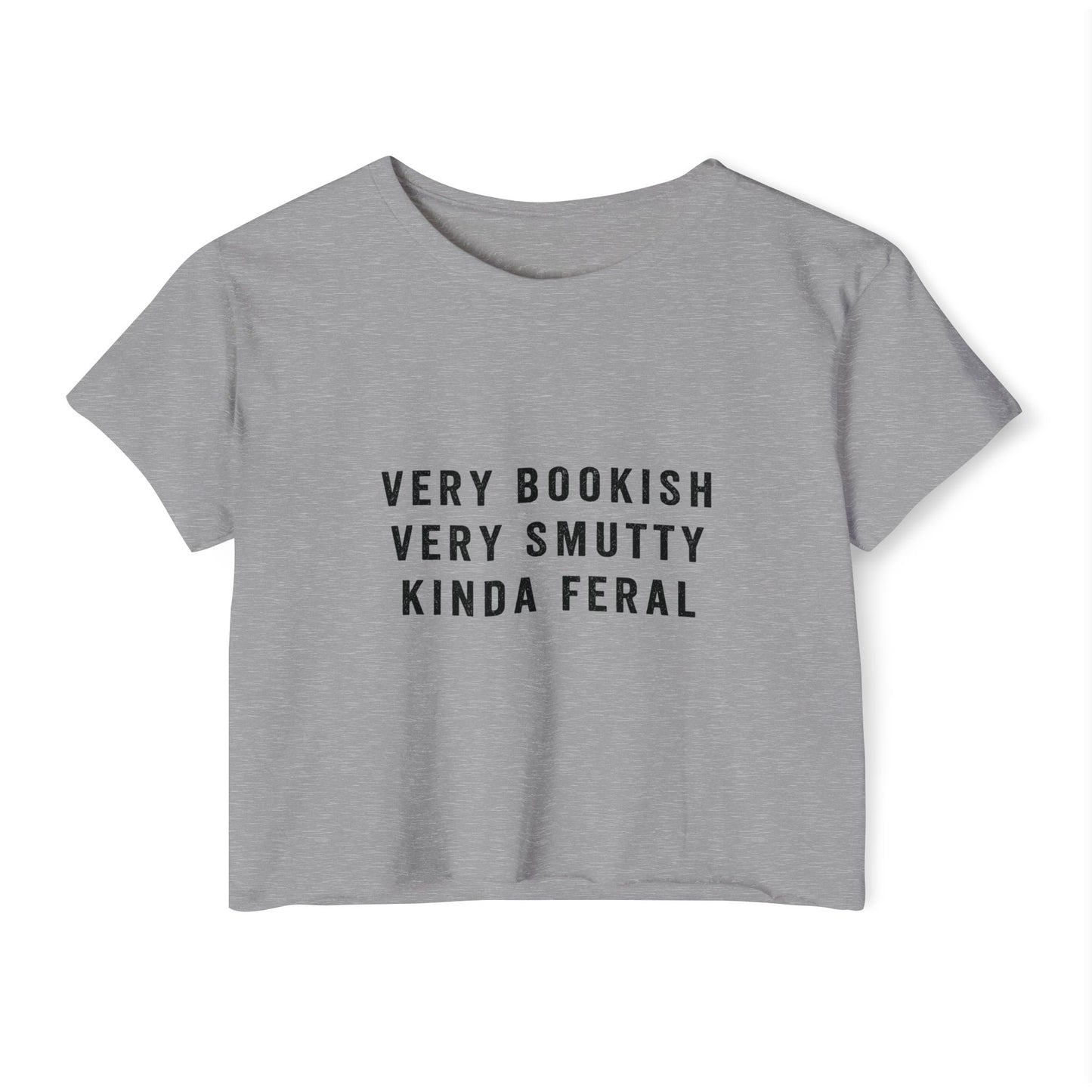 Bookish & Smutty Crop Top