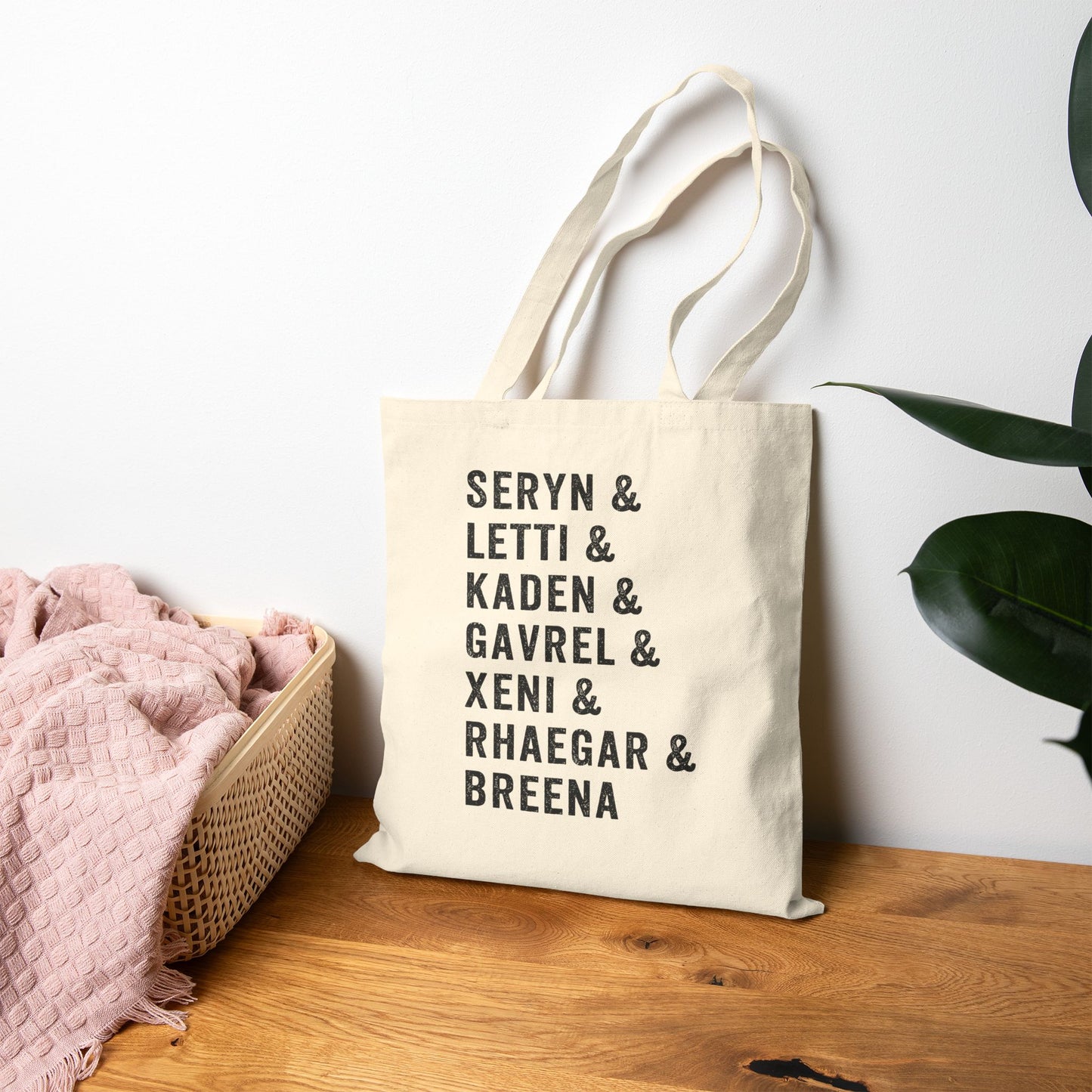 Midst Fall Favorite Characters Tote Bag