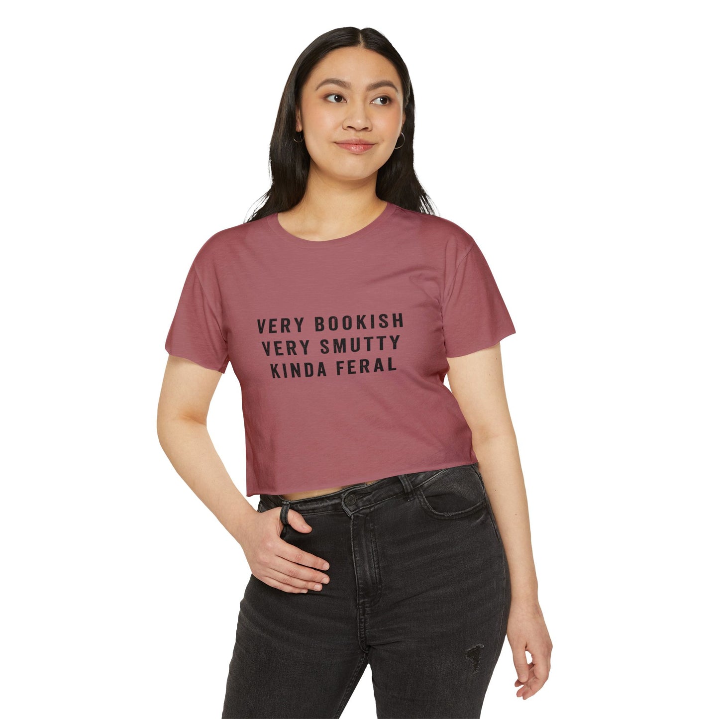 Bookish & Smutty Crop Top