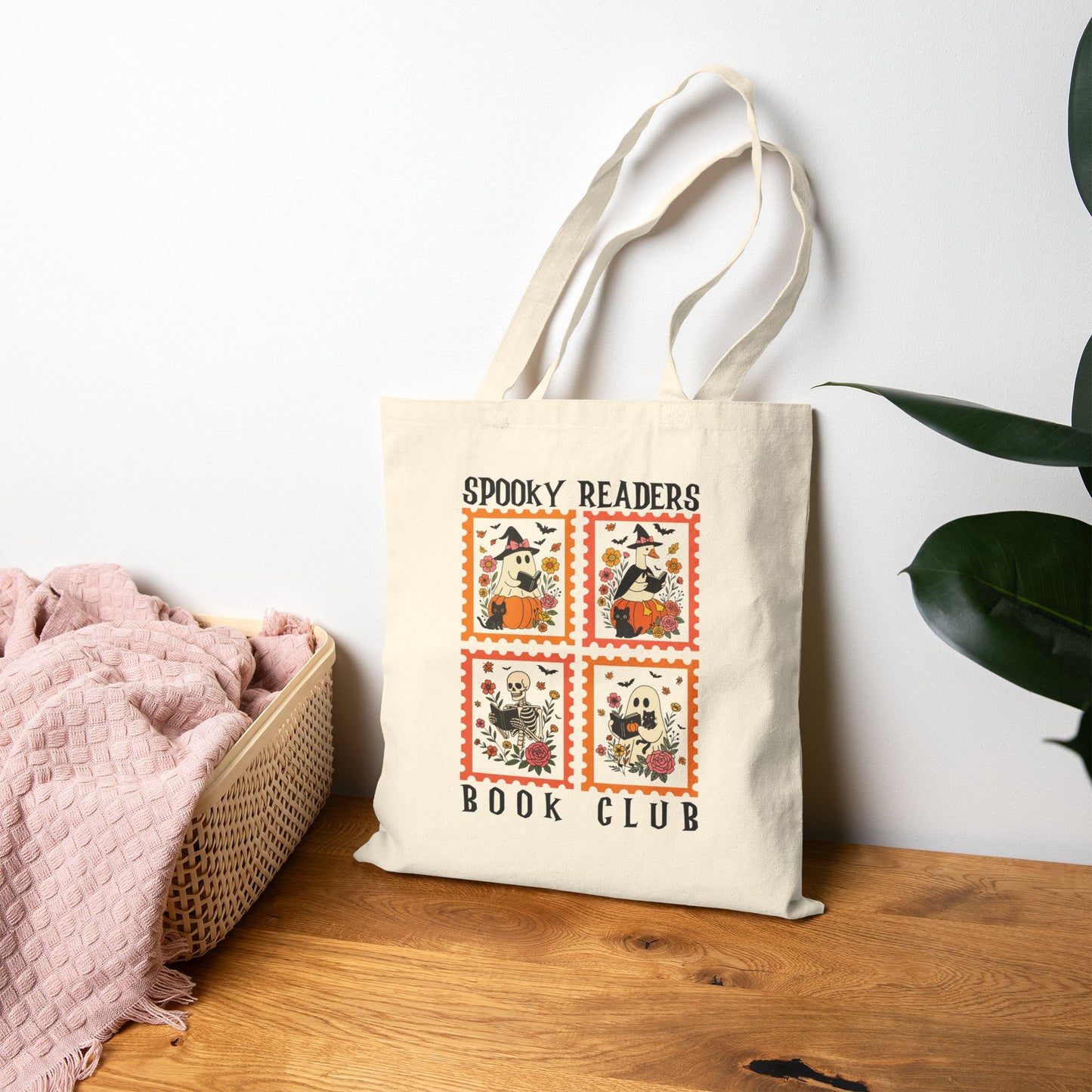 Spooky Readers Book Club Tote