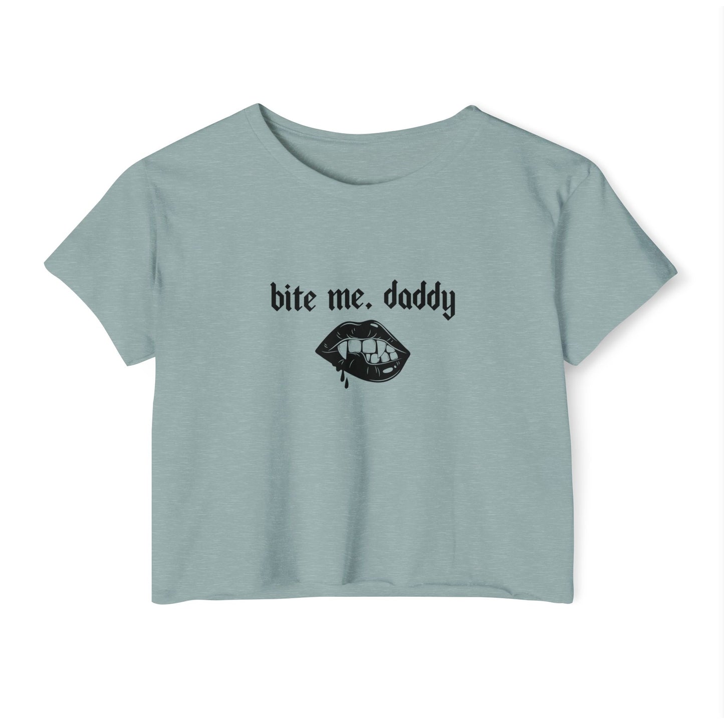 Bite Me Daddy Crop Top