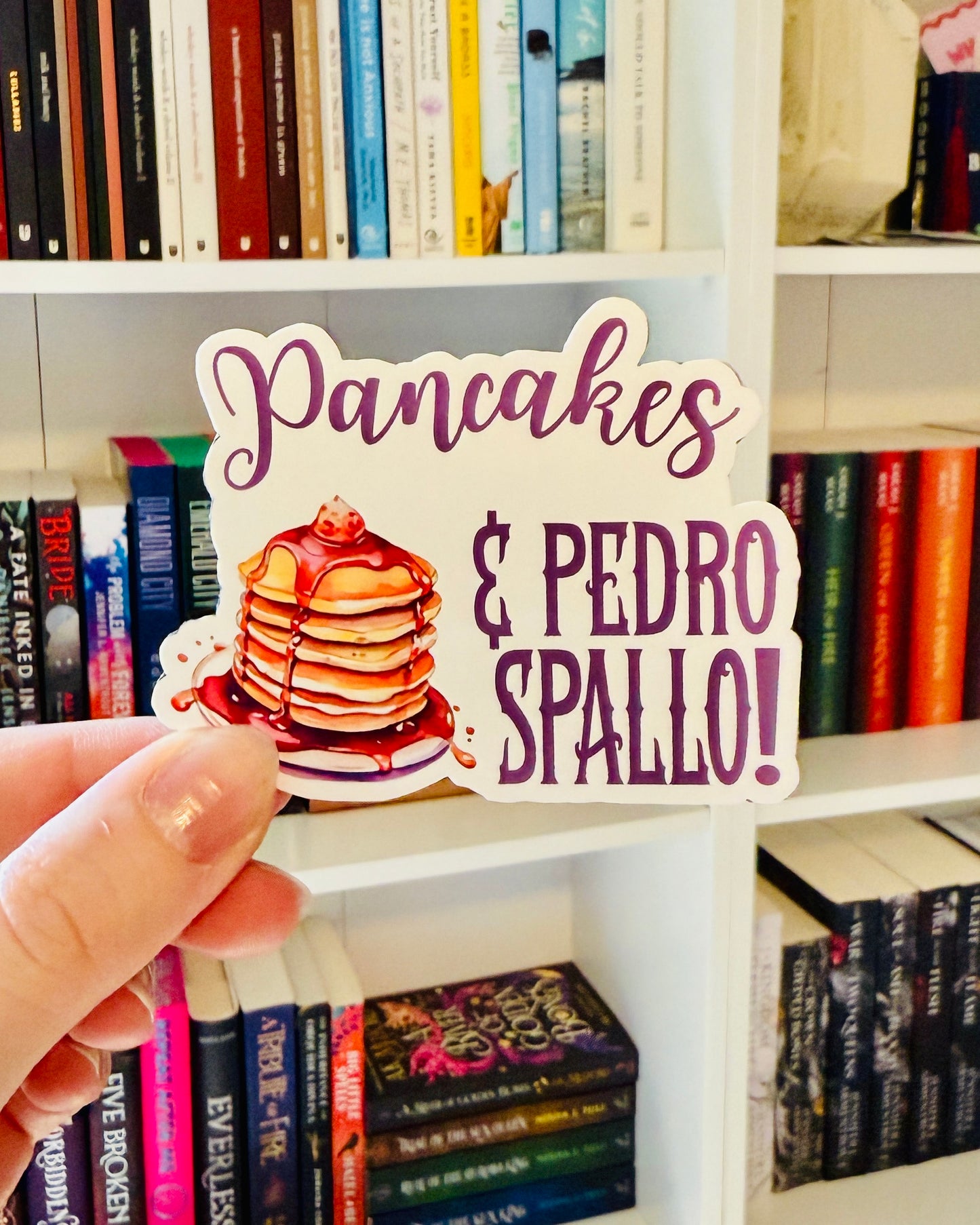 Pancakes and Pedro Sworn Series Sticker