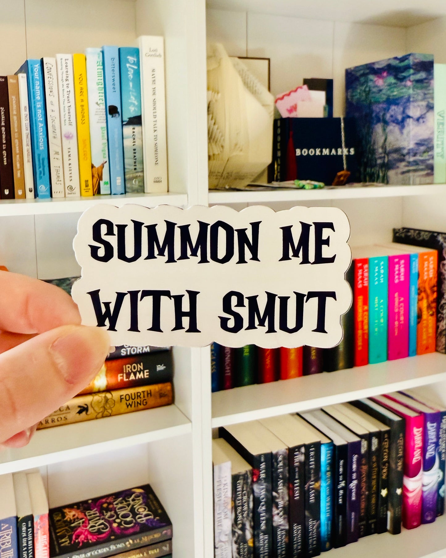 Summon Me With Smut Sticker