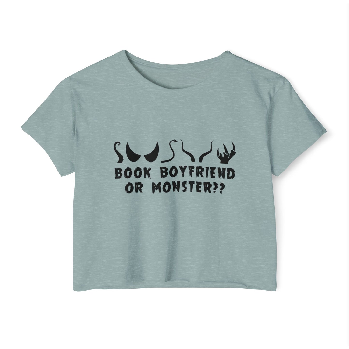 Book Boyfriend or Monster Crop Top