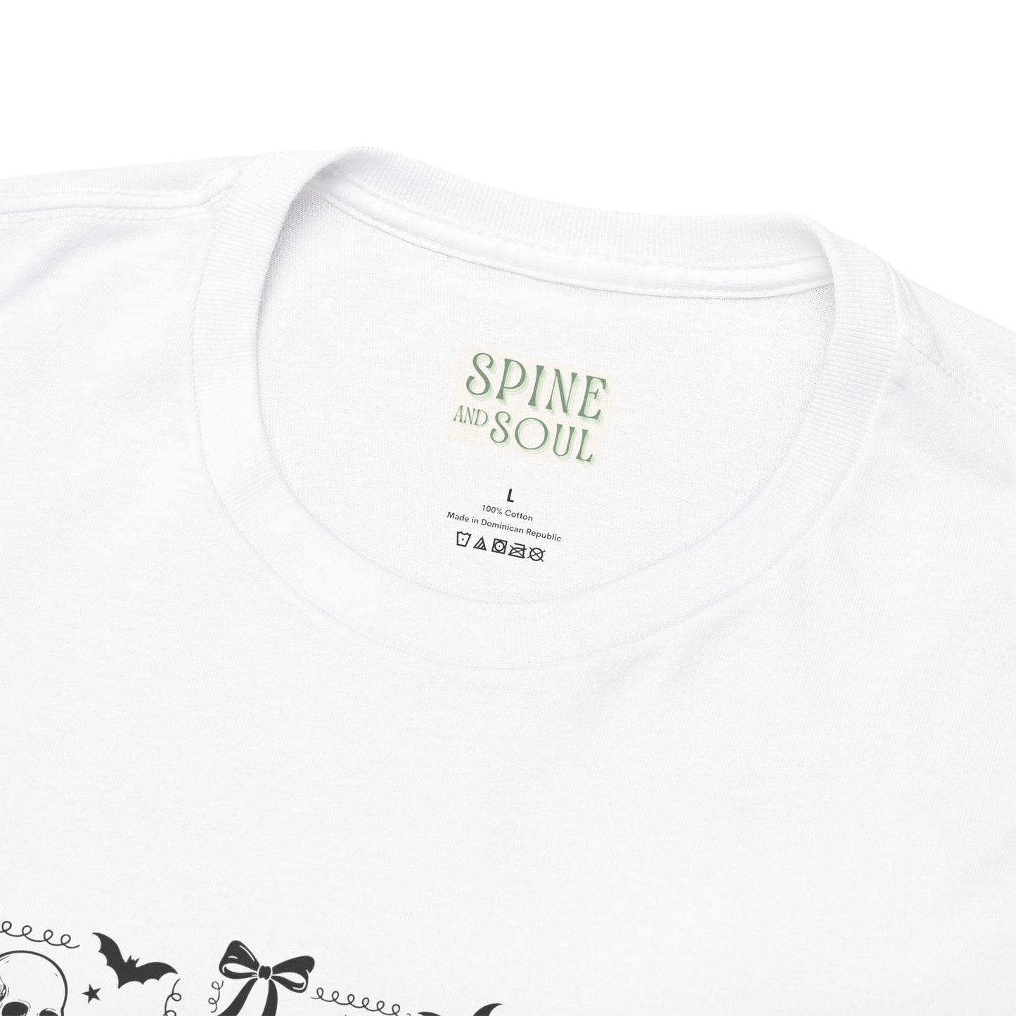 Girl Hobbies Spooky Book Tee