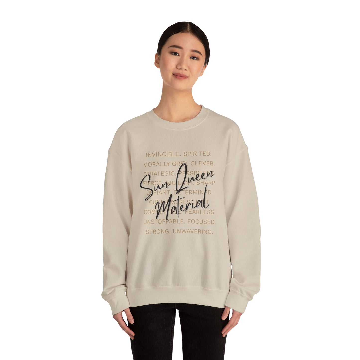 Sun Queen Material Sweatshirt