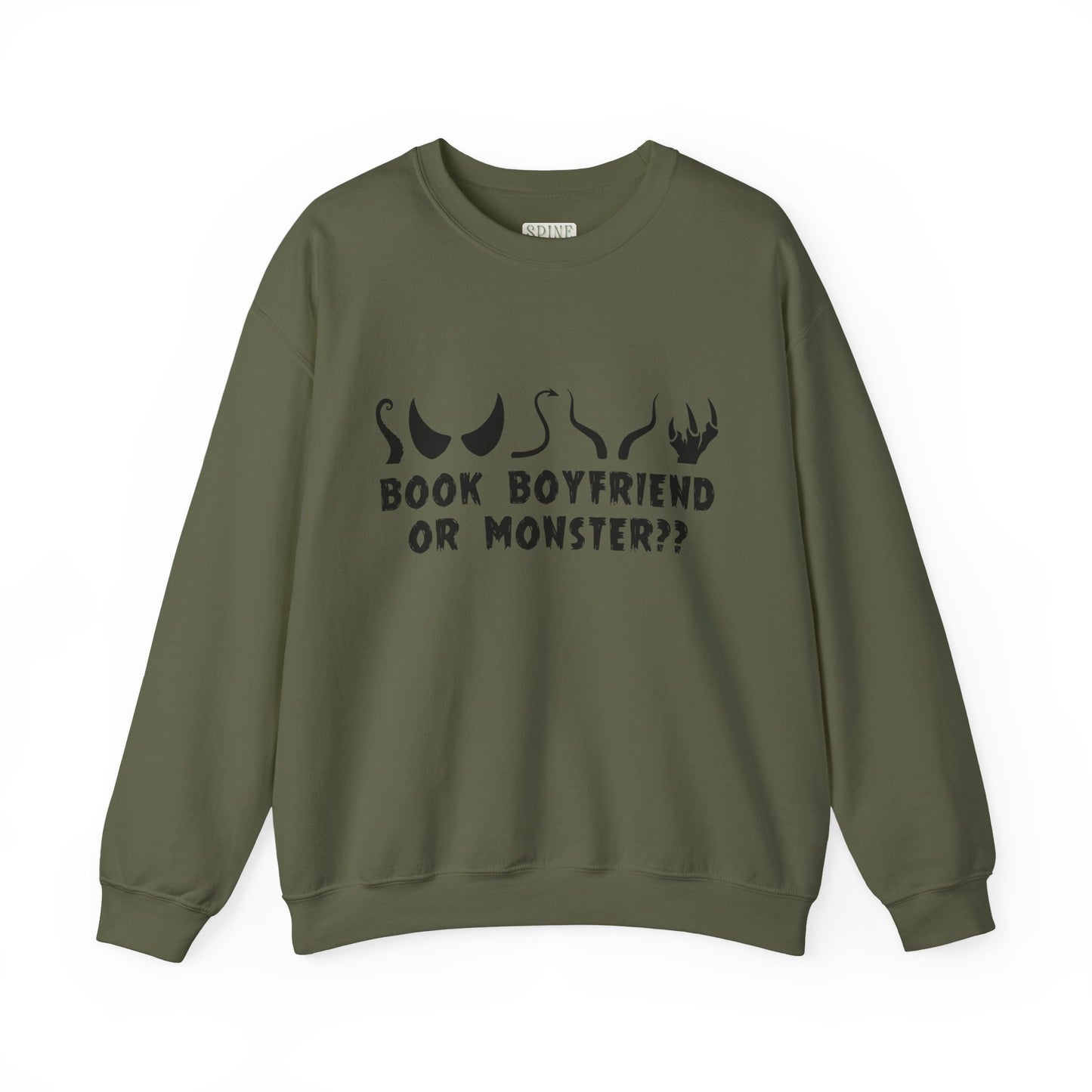 Book Boyfriend or Monster Sweatshirt