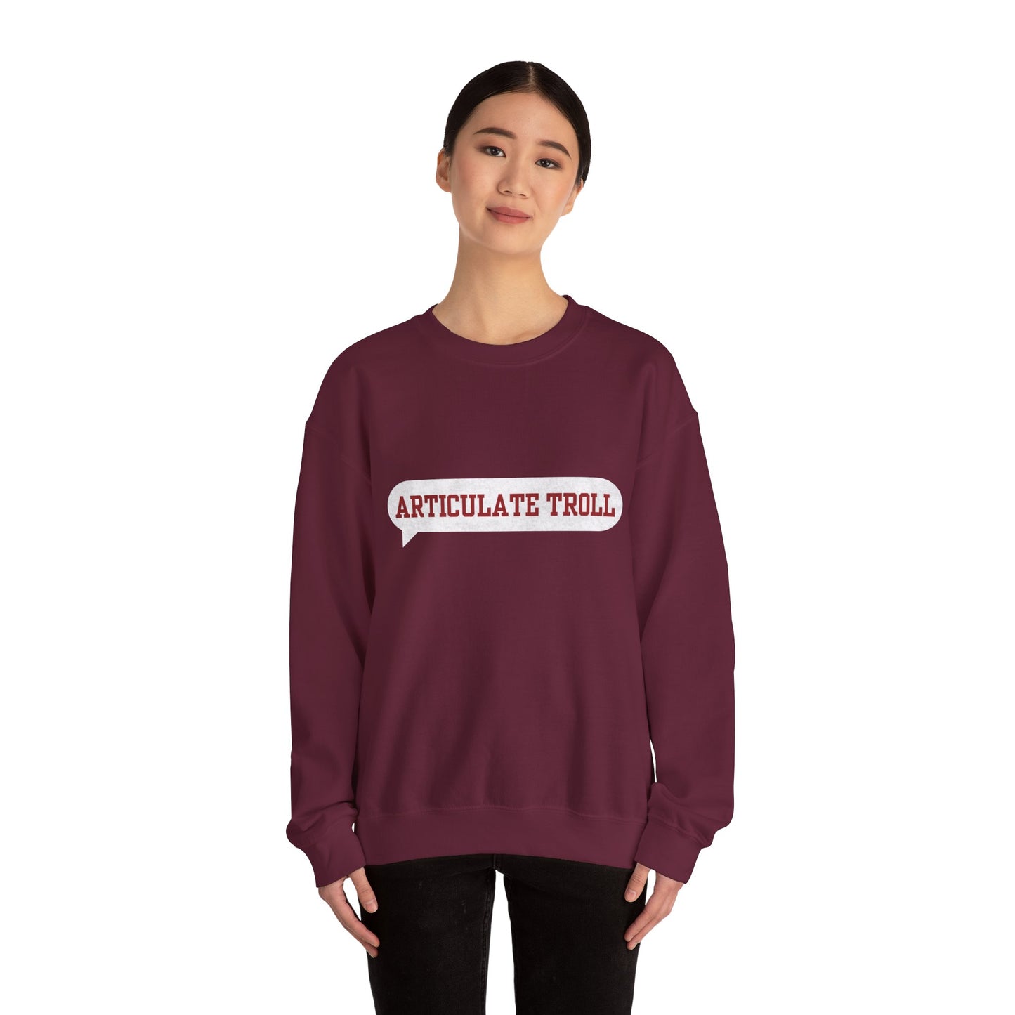 Articulate Troll Sweatshirt