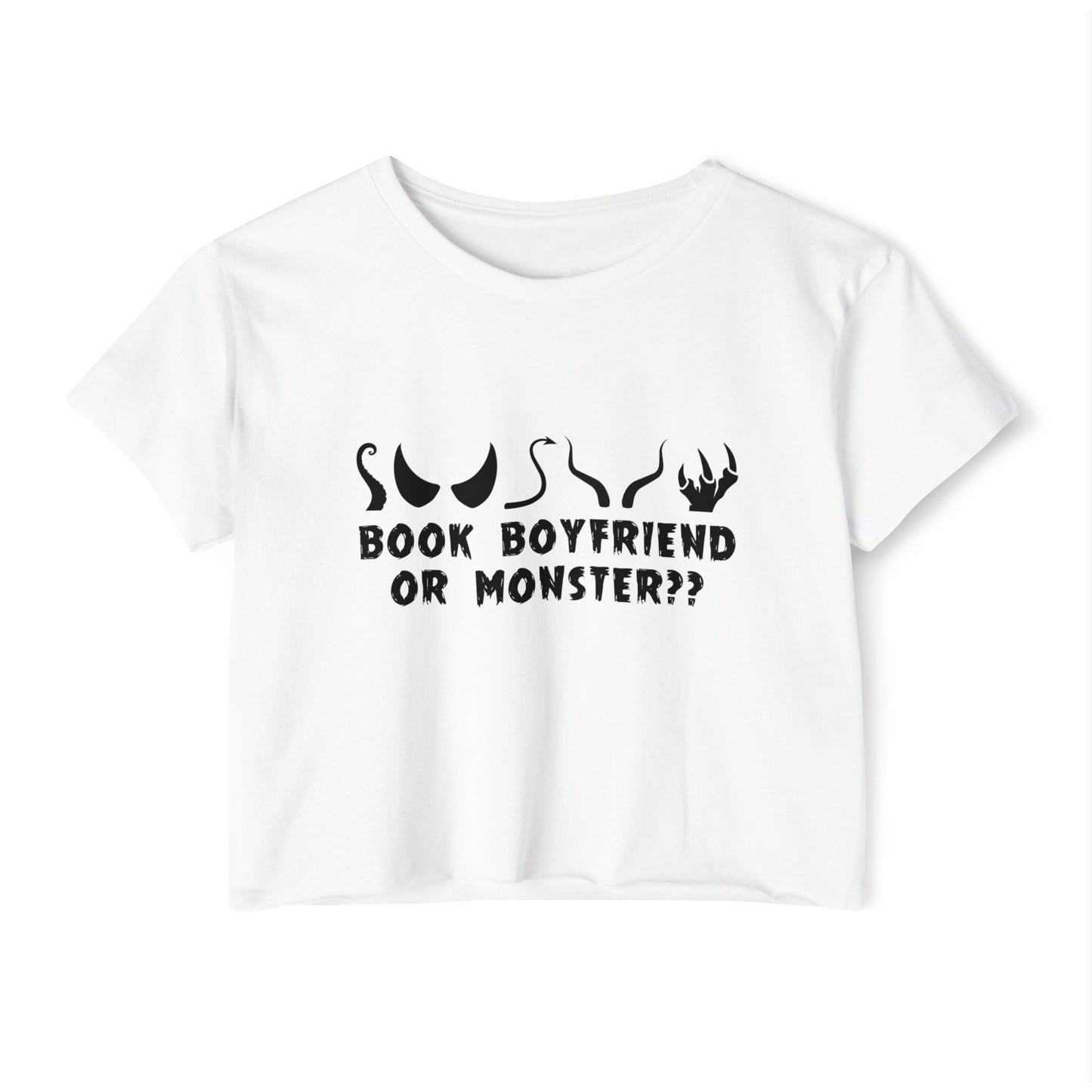 Book Boyfriend or Monster Crop Top