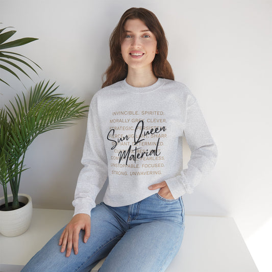 Sun Queen Material Sweatshirt
