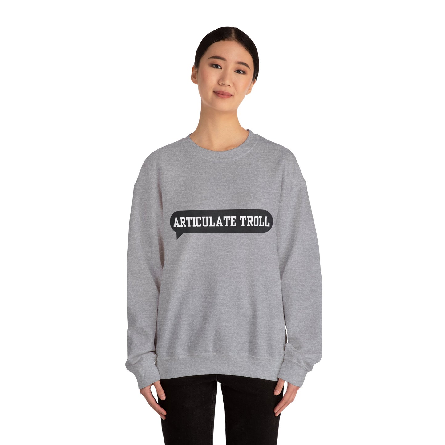 Articulate Troll Sweatshirt