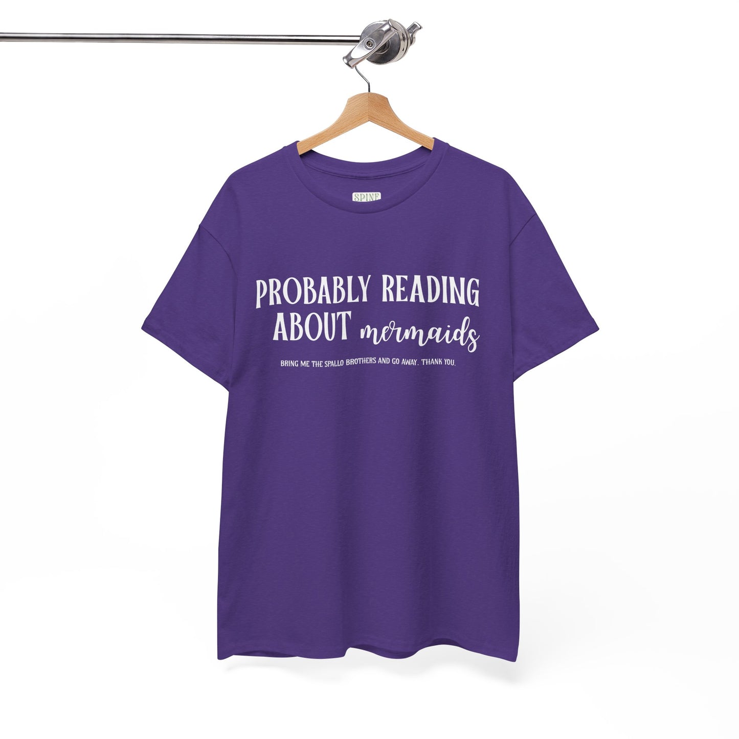 Probably Reading About Mermaids Sworn Series Tee