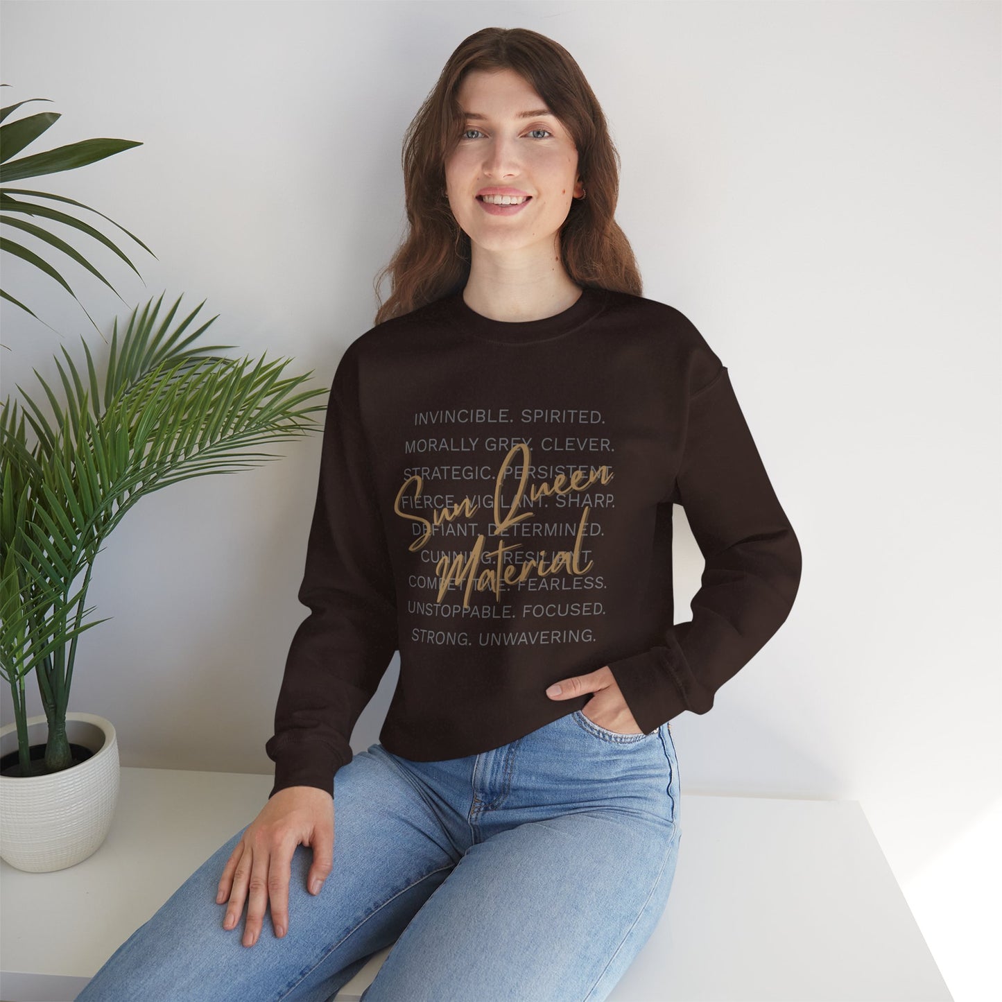 Sun Queen Material Sweatshirt