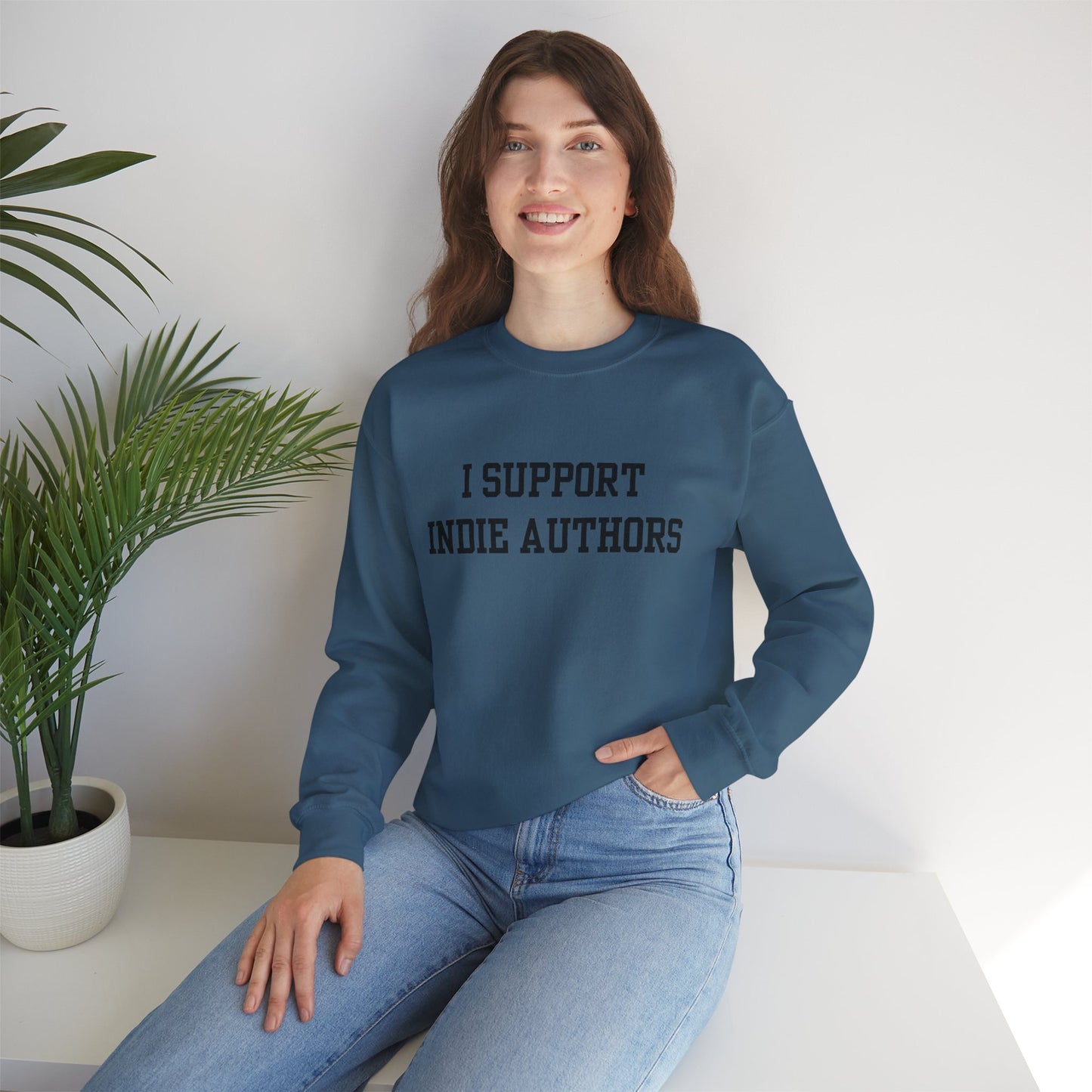 I Support Indie Authors Sweatshirt