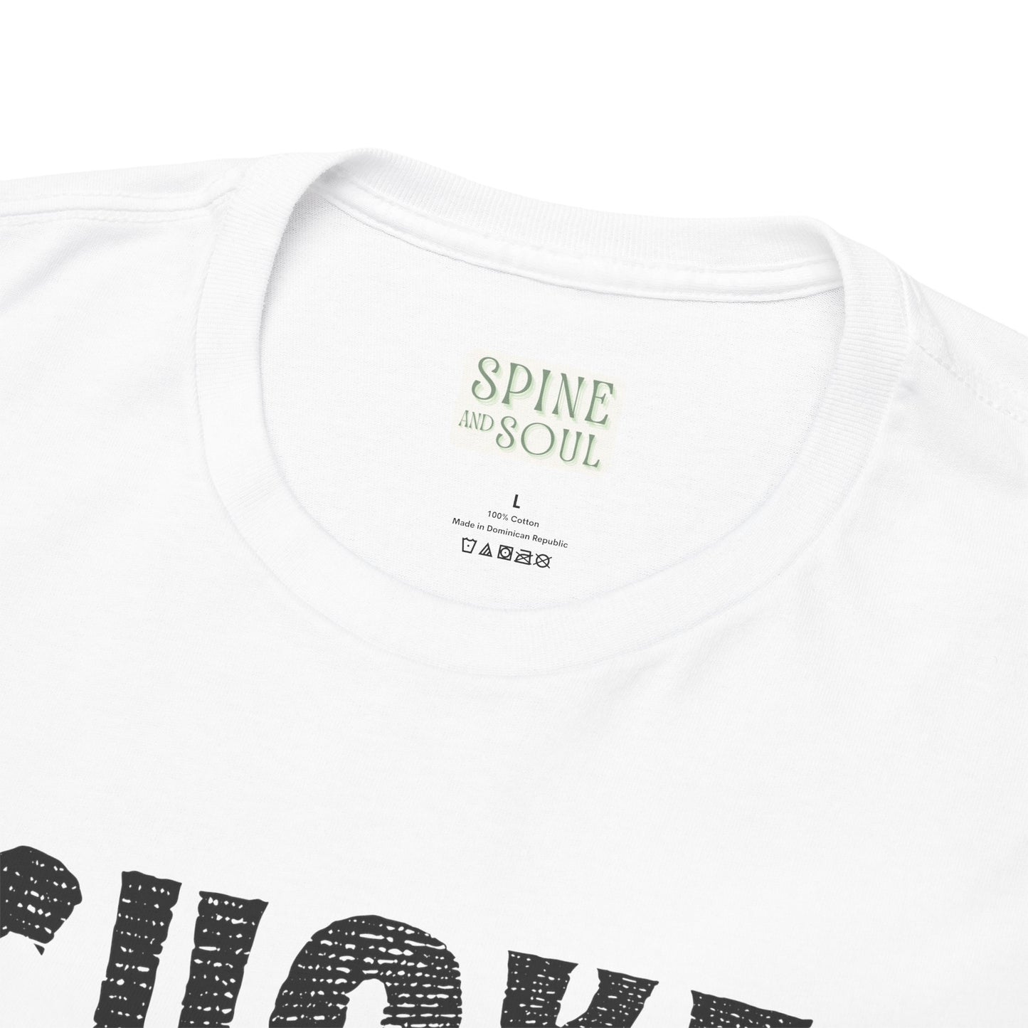 Distressed Choke Me Like A Plot Twist Tee