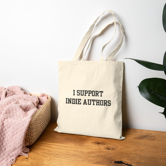 Indie Author Support Canvas Tote