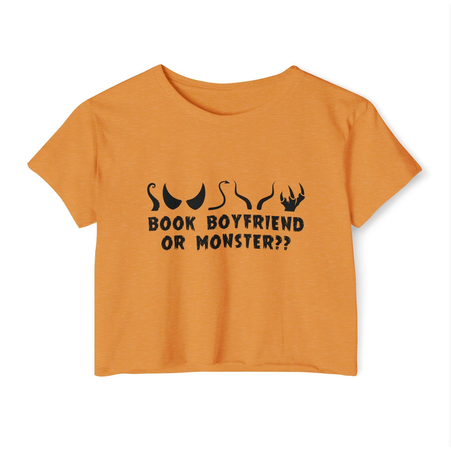 Book Boyfriend or Monster Crop Top