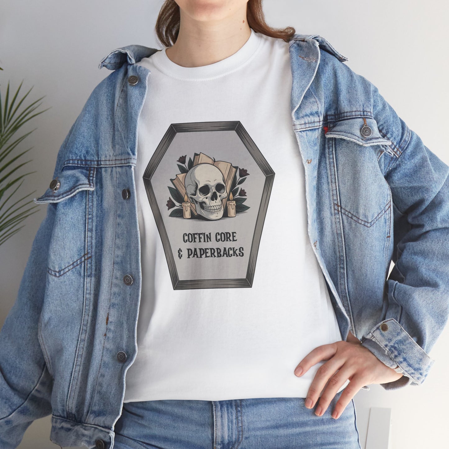 Coffin Core & Paperbacks Tee