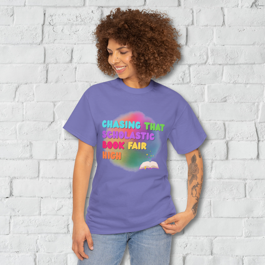Chasing That Scholastic Book Fair Tee