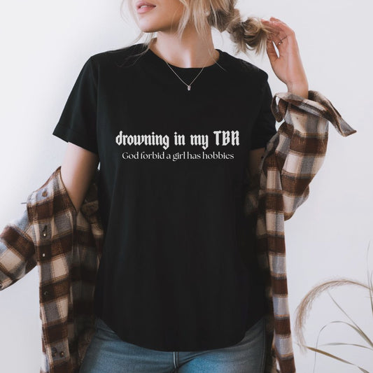 Drowning in My TBR Tee
