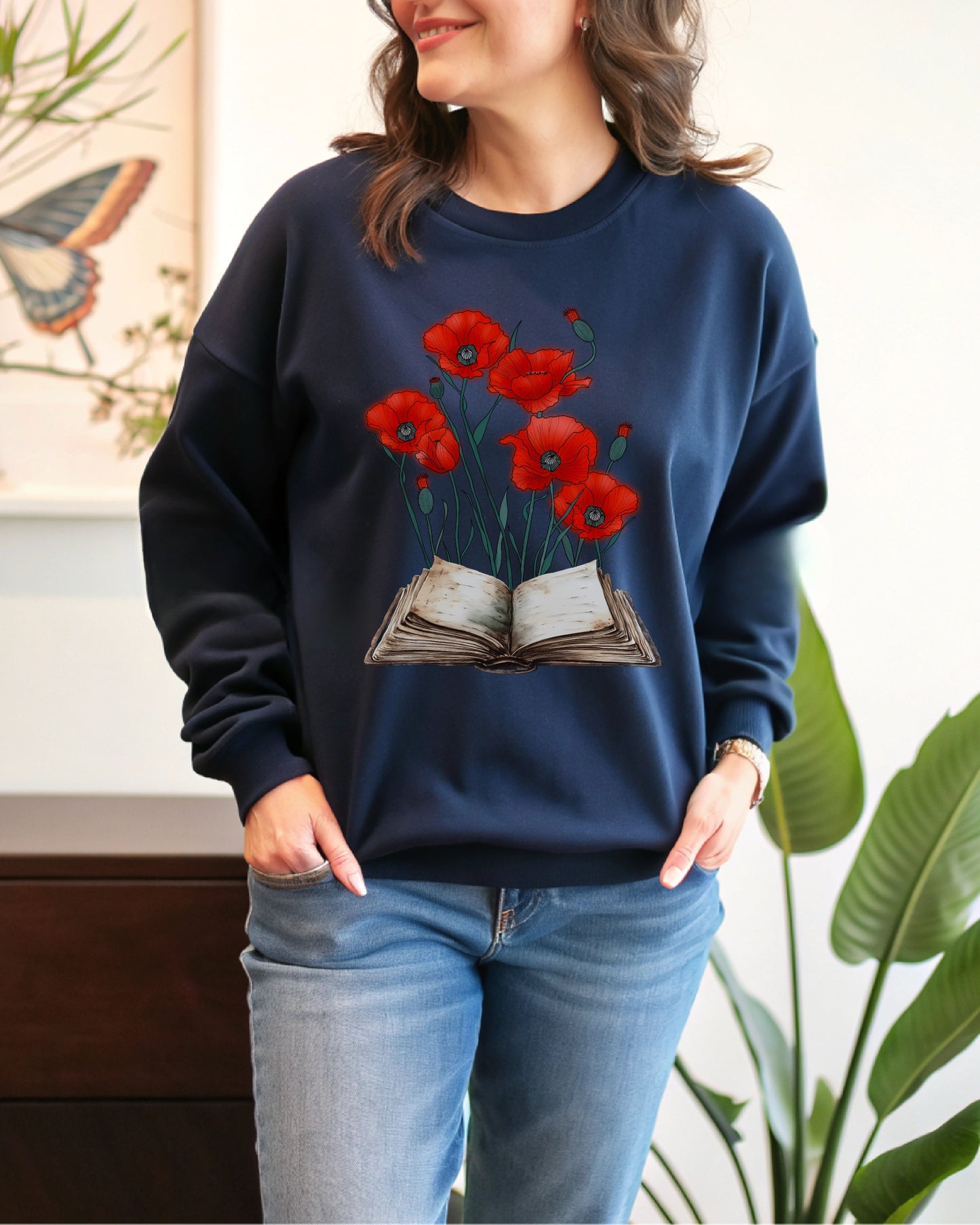 Poppy Book Sweatshirt