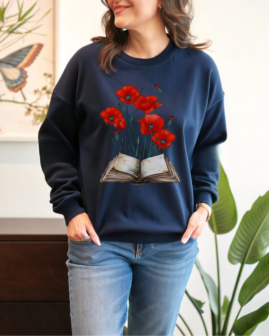 Poppy Book Sweatshirt