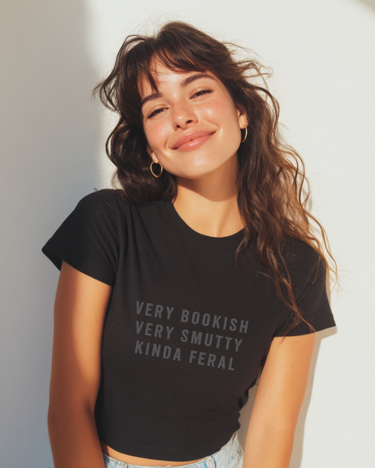 Bookish & Smutty Crop Top