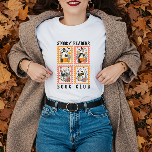 Spooky Readers Book Club Tee