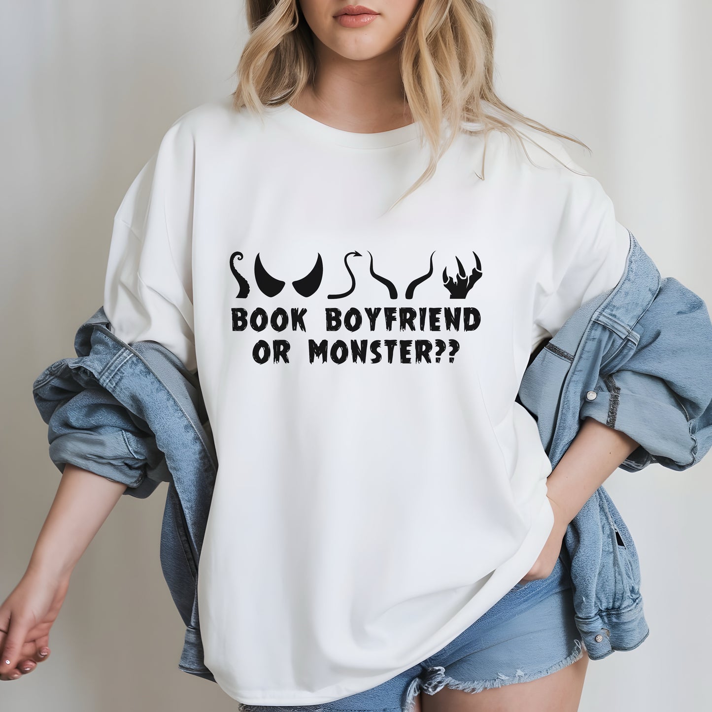 Book Boyfriend or Monster Tee