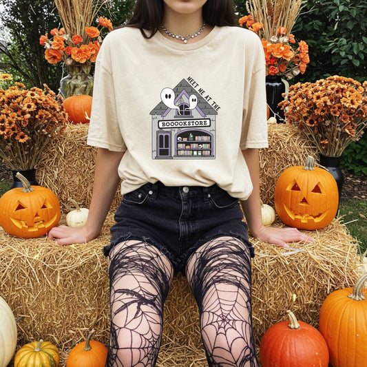 Spooky Bookstore Tee
