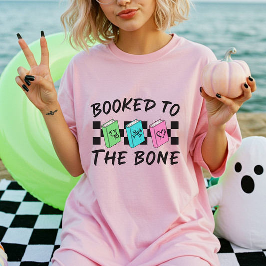Booked to the Bone Tee