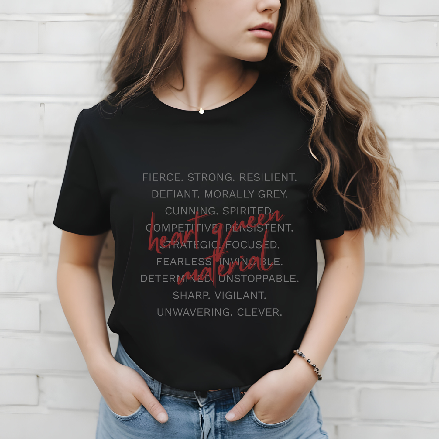 Heart Queen Material Tee