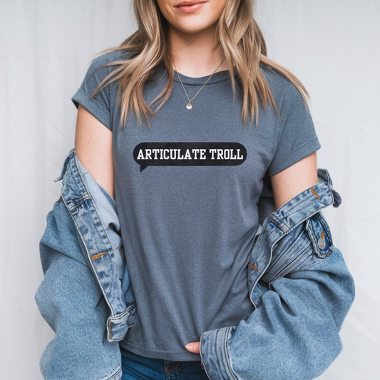Articulate Troll Tee