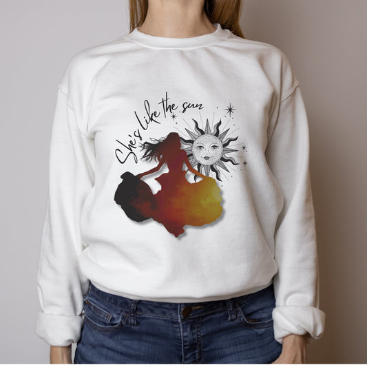 She's Like the Sun Sweatshirt