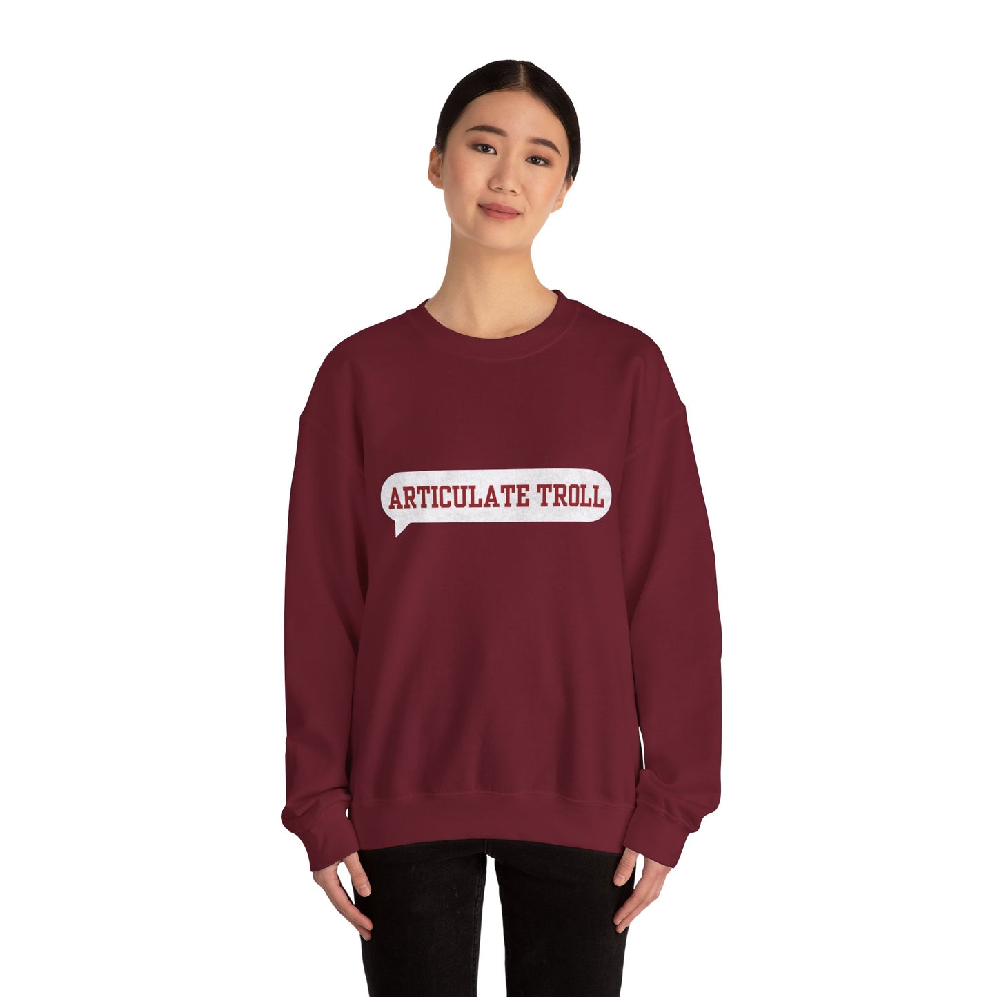 Articulate Troll Sweatshirt