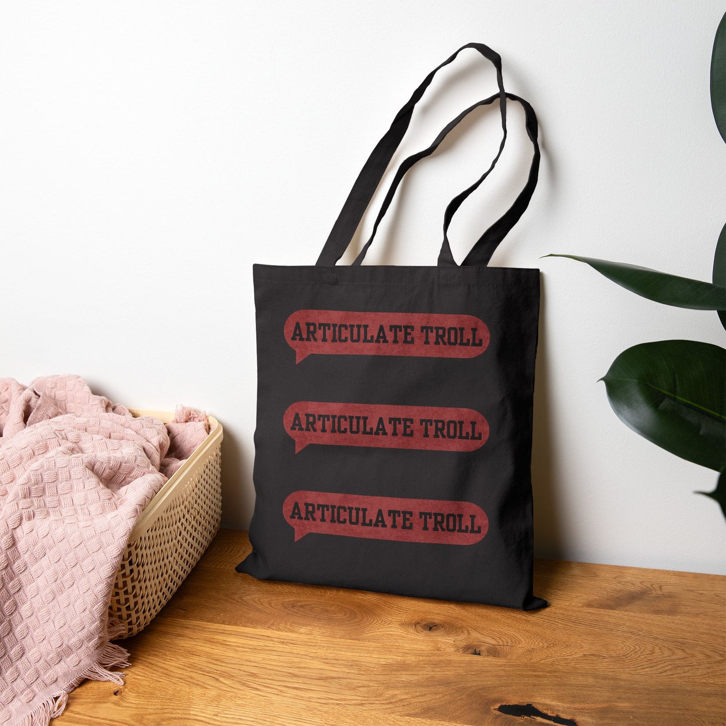 Articulate Troll Tote
