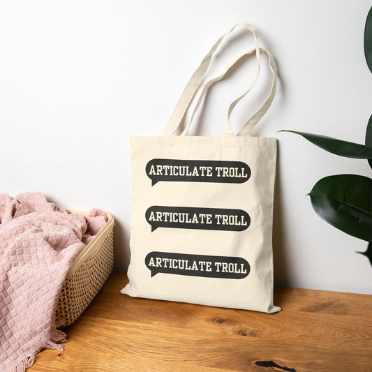 Articulate Troll Tote