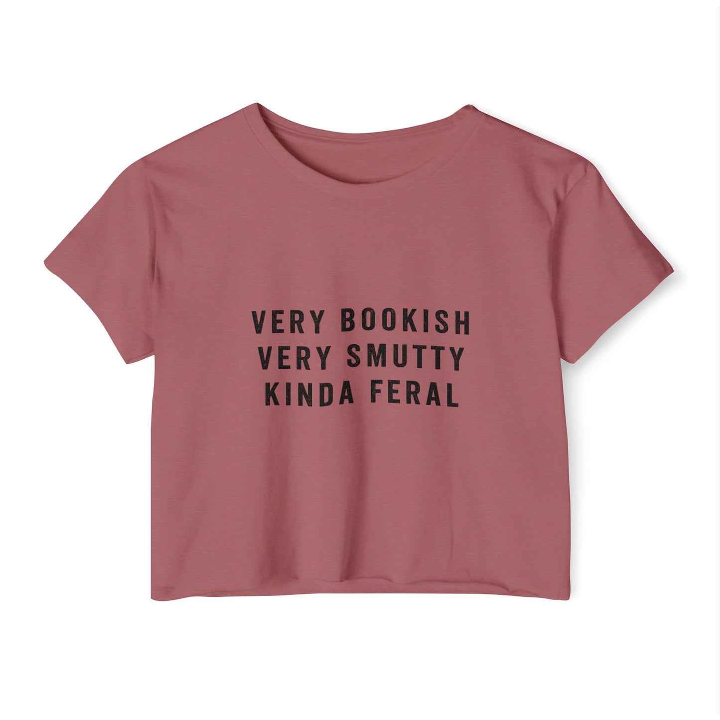 Bookish & Smutty Crop Top