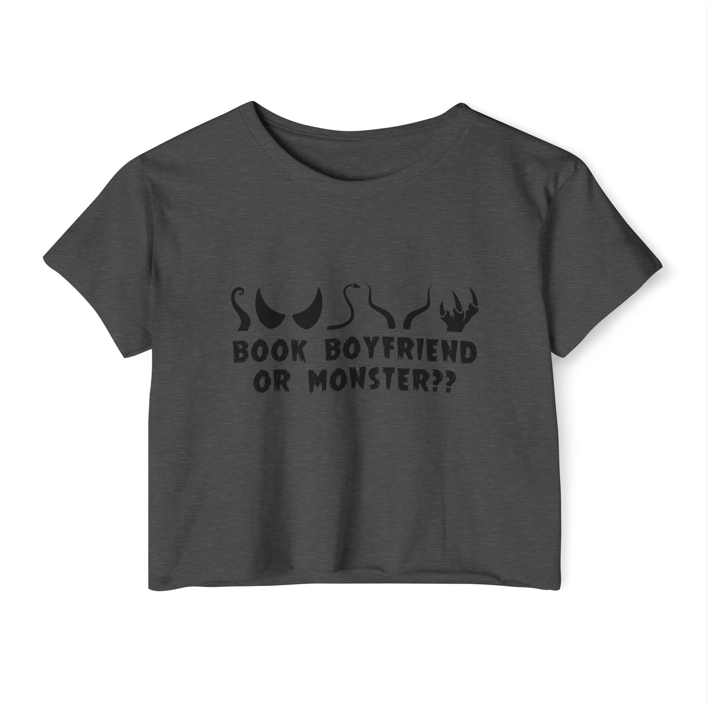 Book Boyfriend or Monster Crop Top