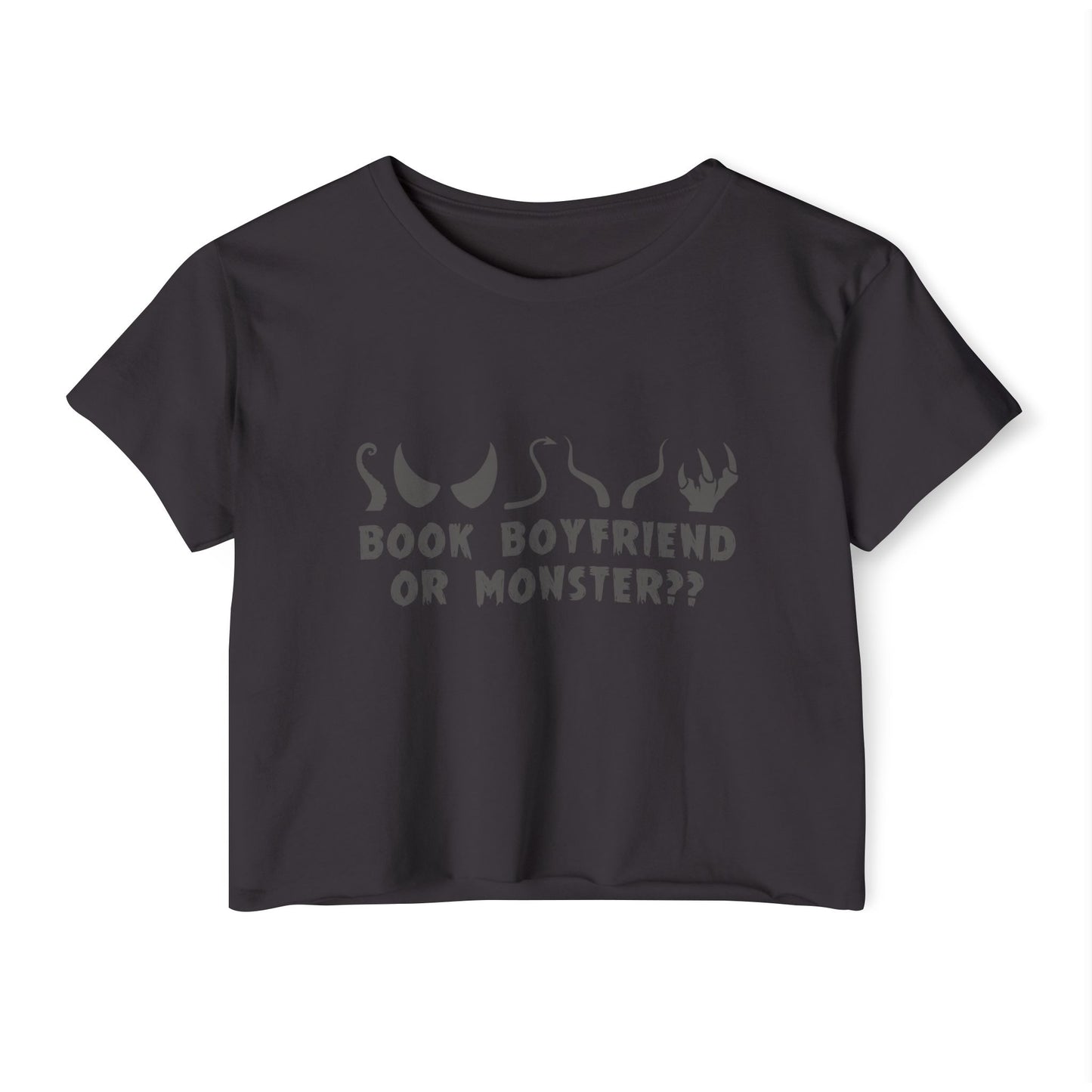 Book Boyfriend or Monster Crop Top